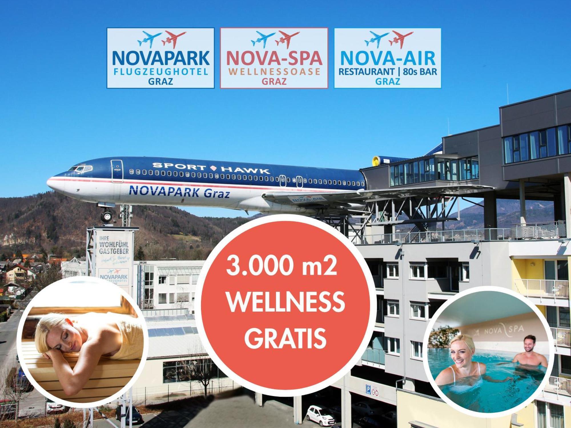 Novapark Flugzeughotel 3* Graz